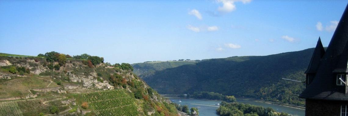 Wine production on terraces is what people in Germany associate to terraces. (Middle Rhine Valley/Germany, A. KRUSE 2012